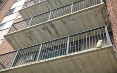 Trabajos de altura pintura impermeabilizaciones en edificios.